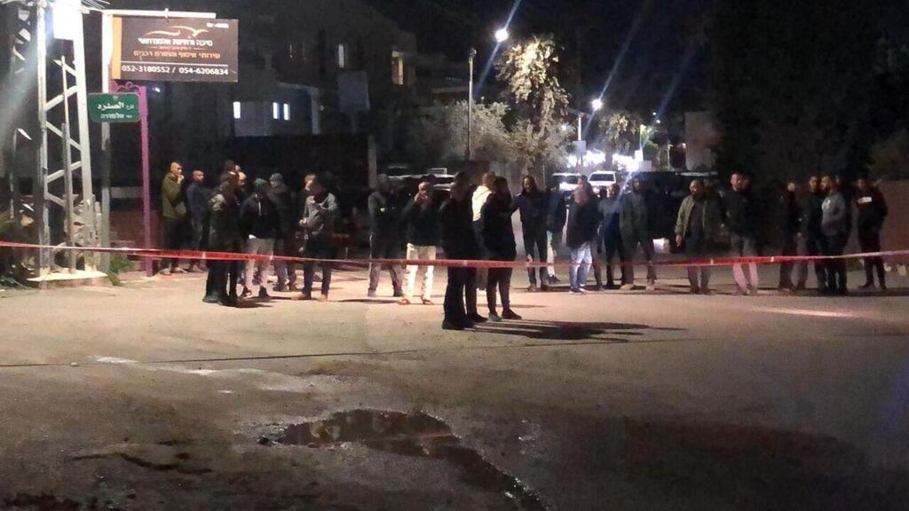 תיעוד מהזירה בכפר קרע