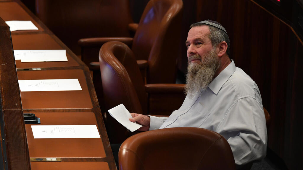 Noam party leader Avi Maoz (Photo: Yoav Dudkevitch) ח"כ אבי מעוז במליאה