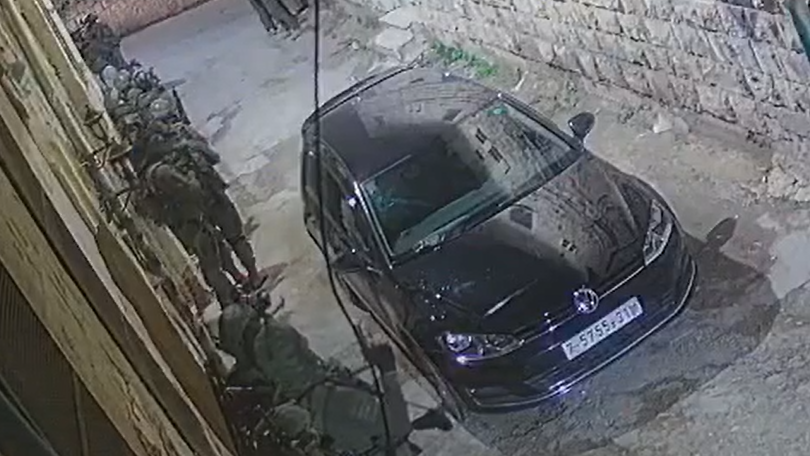תיעוד מפעילות הכוחות בג'נין