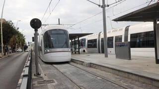 תחנת התחנה המרכזית בפתח תקווה של הרכבת הקלה