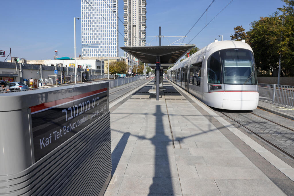 תחנת כ״ט בנובמבר, בת ים, הרכבת הקלה