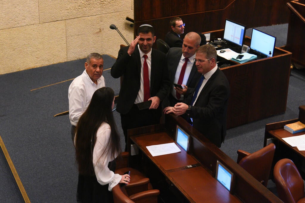 הצבעה על יו''ר הכנסת במליאה (צילום: יואב דודקביץ') הצבעה על יו''ר הכנסת במליאה