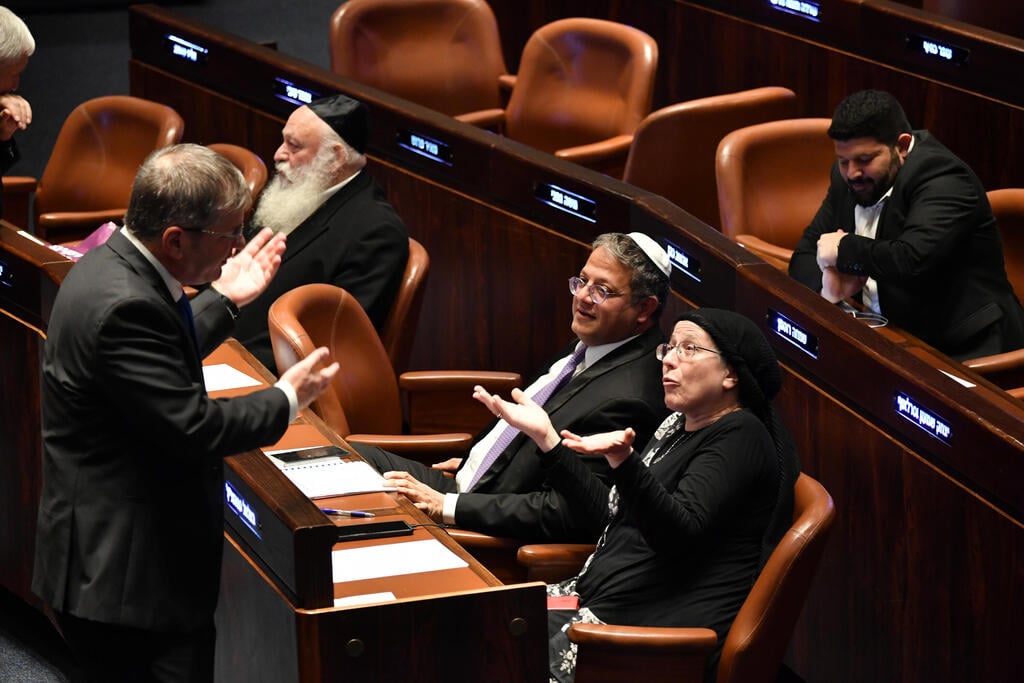 צילום: יואב דודקביץ' הצבעה על יו''ר הכנסת במליאה
