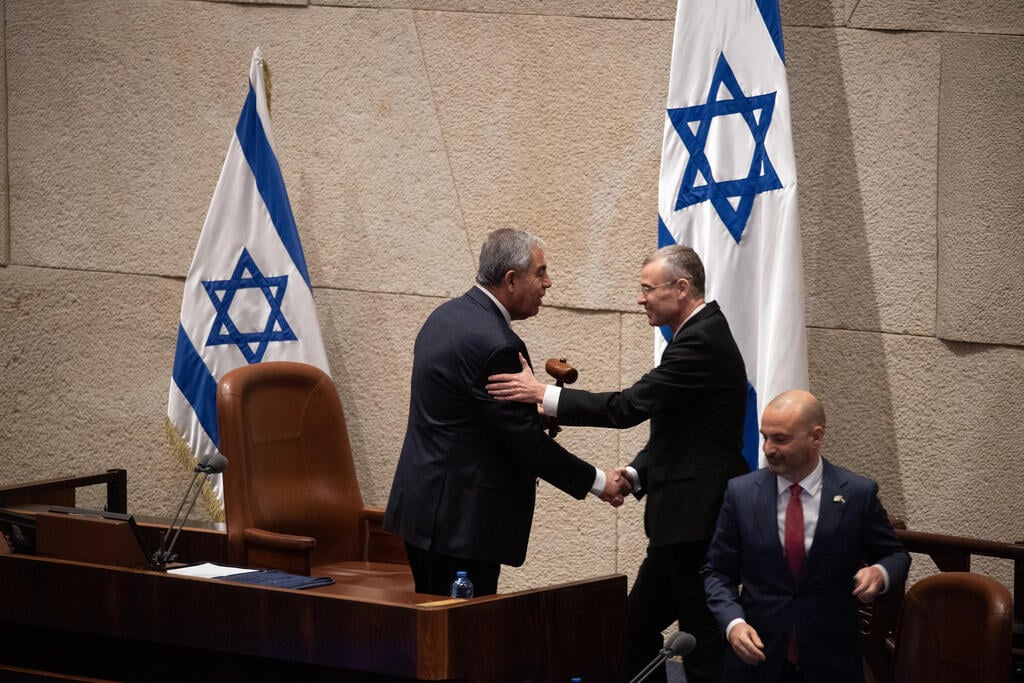 צילום: יואב דודקביץ' הצבעה על יו''ר הכנסת במליאה