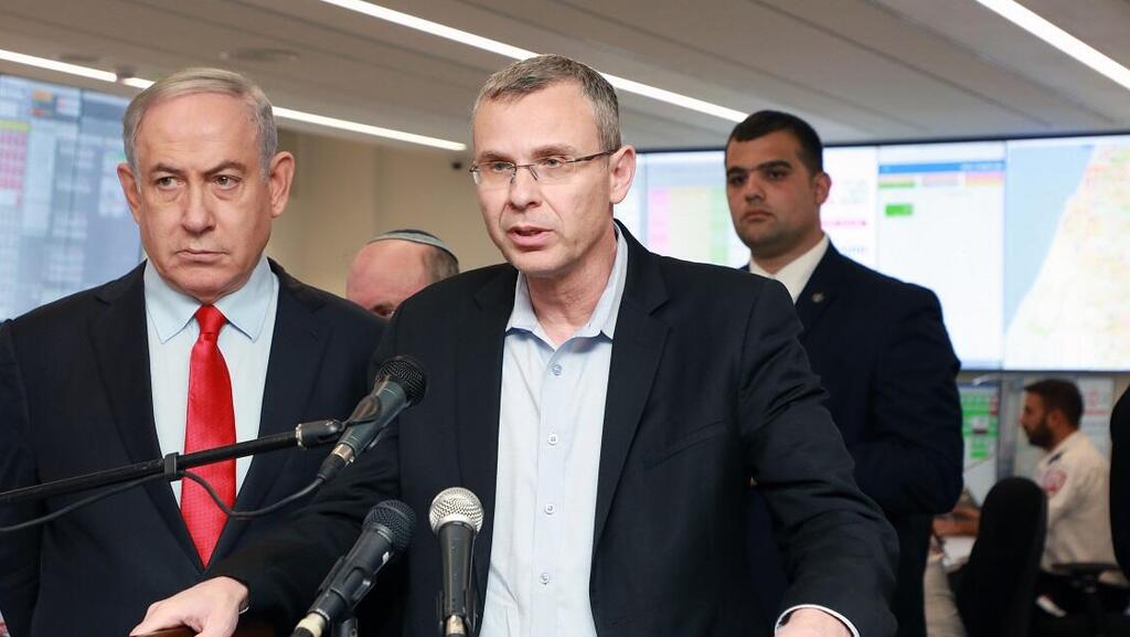 יריב לוין ובנימין נתניהו