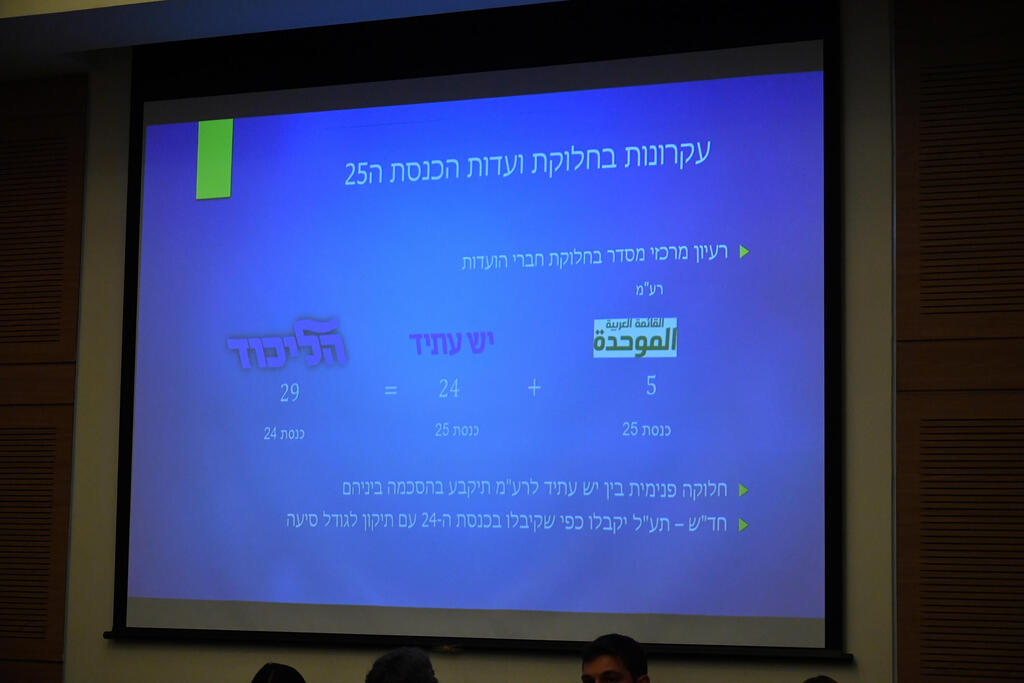 הדיון בוועדה המסדרת (צילום: יואב דודקביץ') הוועדה המסדרת