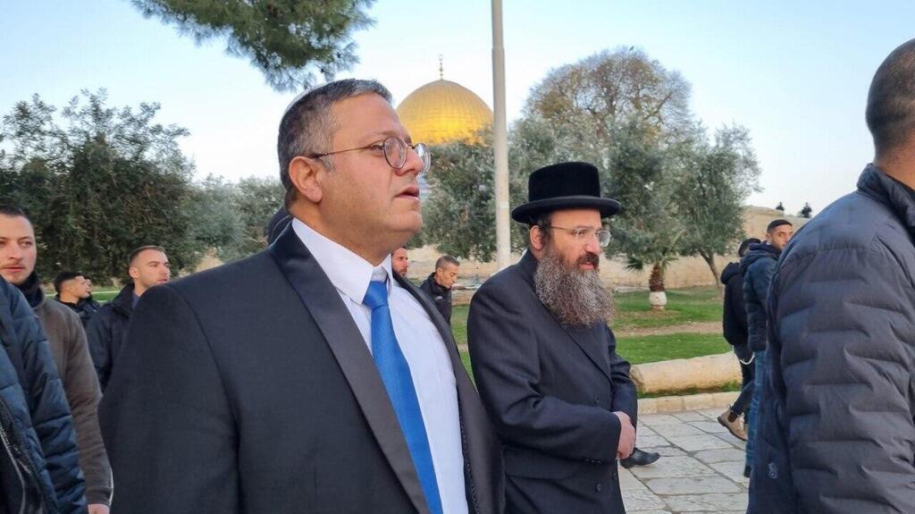 Itamar Ben-Gvir on Temple Mount compound