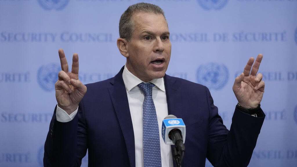 "בנינו 9 תחנות משטרה ביישובים ערביים". השגריר באו"ם ארדן (צילום: AP) גלעד ארדן