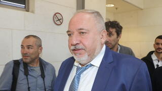 אביגדור ליברמן מעיד בדיון תביעת פיצוי לחוק איסור לשון הרע