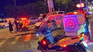 זירת התאונה הקטלנית בצומת אחיהוד