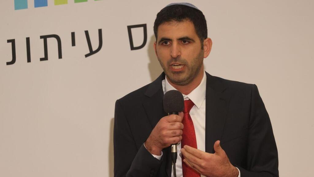שר התקשורת שלמה קרעי בכנס של עיתונות אונליין באוניברסיטת רייכמן
