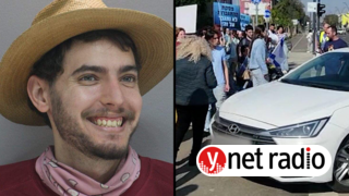 הרכב שעלה על המדרכה לעבר מפגינים בבאר שבע