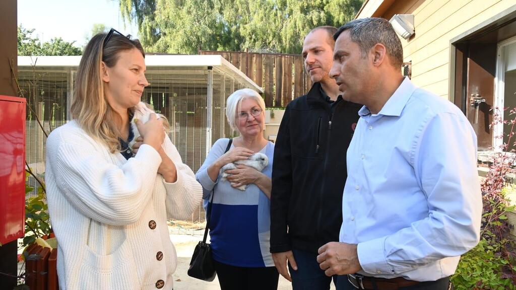 ראשת עיריית לבוב במפגש עם עובדות סוציאליות בשדרות, עוטף עזה