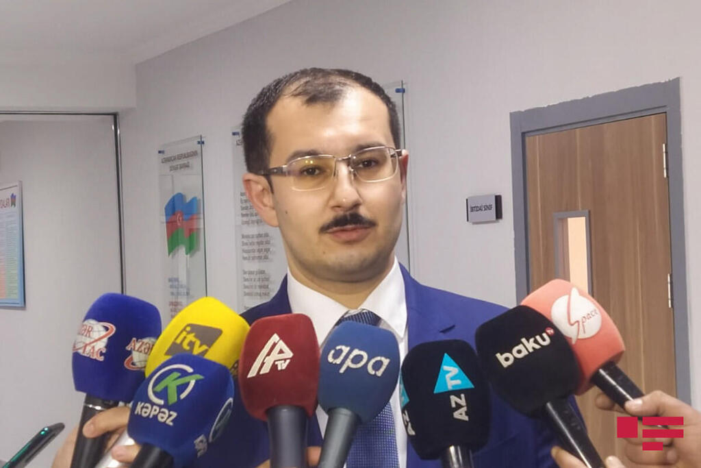 The new Azeri ambassador to Israel, Mukhtar Mammadov