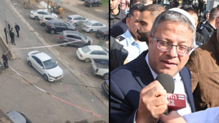 השר לביטחון לאומי איתמר בן גביר בביקור במחוז דרום של המשטרה