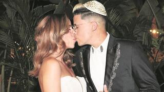 שרית פולק ולירז רוסו (סטטיק) ביום חתונתם