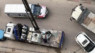 המקומות מהם מחבלים גנבו אנטנות בכפר עקב