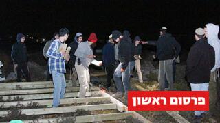 מאחז "אור חיים" לזכרו של הרב דרוקמן בשומרון