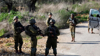 לוחמי צה"ל בזירת הפיגוע