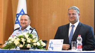 בן גביר וקובי שבתאי בהצהרה לתקשורת