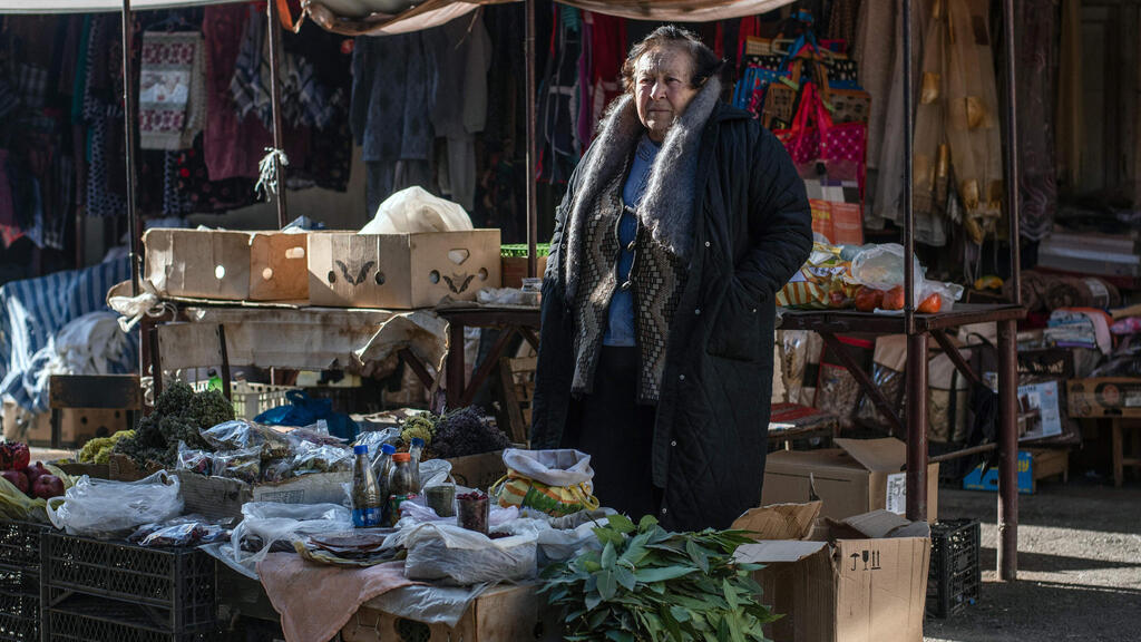 נגורנו קרבאך שוק ספטנקרט מחסור מזון משבר ציר לאצ'ין ארמניה אזרבייג'ן