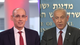 בנימין נתניהו ואמיר ירון