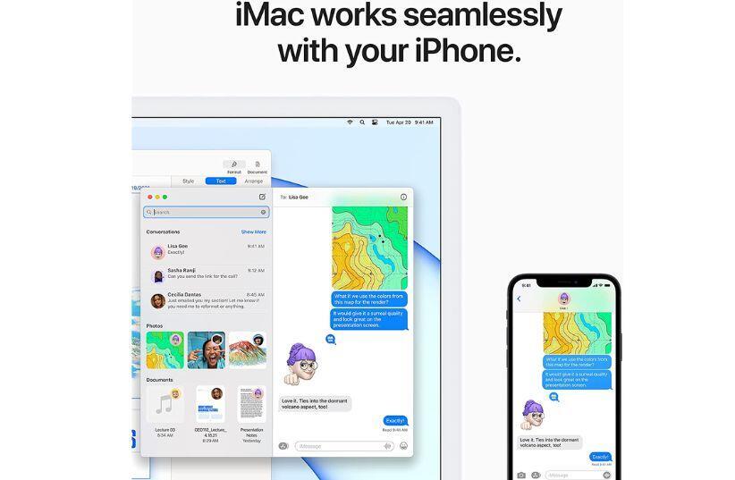 Apple 2021 iMac All-in-one Desktop Computer