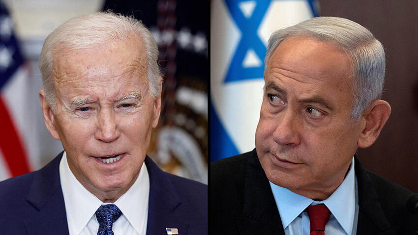 Joe Biden, Benjamin Netanyahu 
