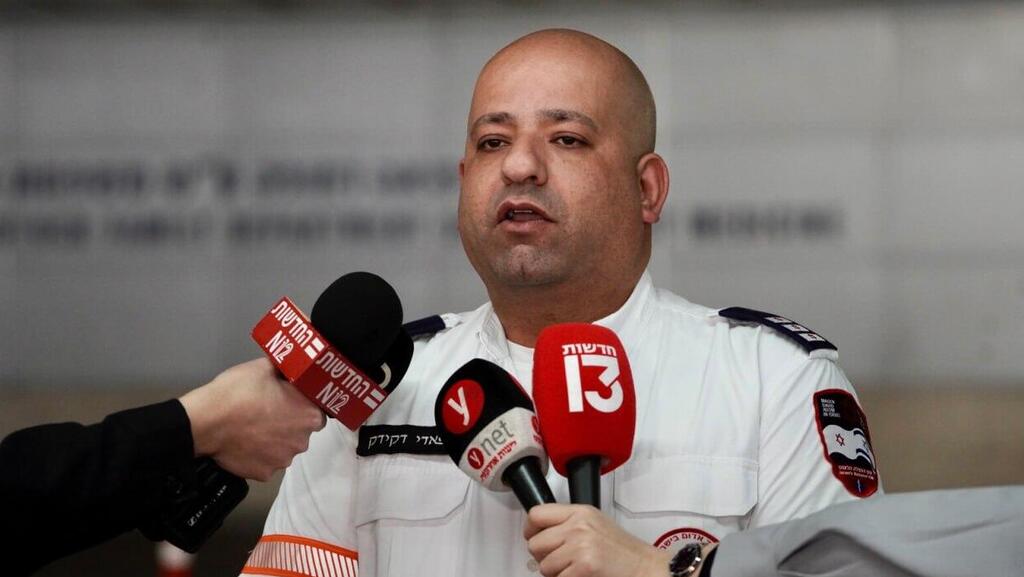 הפרמדיק פאדי דקידק. "הצלת החיים היא שעומדת לנגד עיניי" (צילום: שלו שלום) פאדי דקידק
