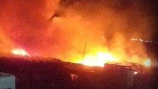 לפי הדיווחים באיראן: תיעוד התקיפה באל-בוכמאל, סוריה