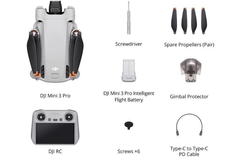 DJI Mini 3 Pro (DJI RC) & Fly More Kit Plus
