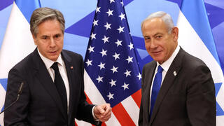 הצהרת בנימין נתניהו ומזכיר המדינה של ארה"ב אנתוני בלינקן בלשכת ראש הממשלה בירושלים