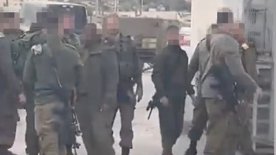 תיעוד חלק מהקטטה בין לוחמי גולני לבין סמח"ט יהודה