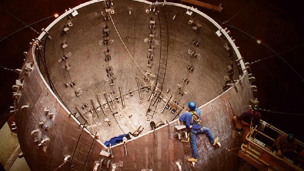 מפלצת של פלדה. מתקן הכליאה המגנטית ב-ITER (צילום: NIF) מתקן הכליאה המגנטית ב־ITER