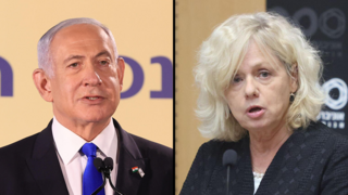 Prime Minister Benjamin Netanyahu and Attorney General Gali Baharav-Miara 