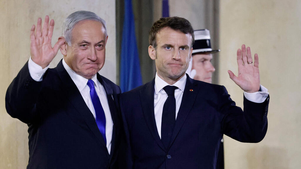 ביקור בנימין נתניהו בפריז, צרפת (צילום: AFP) ביקור בנימין נתניהו בפריז, צרפת