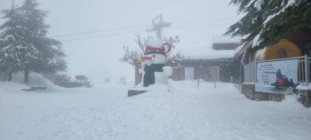 Mount Hermon ski resort (Photo: Mount Hermon) החרמון המושלג