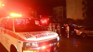 תיעוד מזירת השריפה בבניין מגורים בבאר שבע