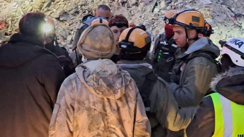 Rescue operations ongoing in Antakya, Turkey