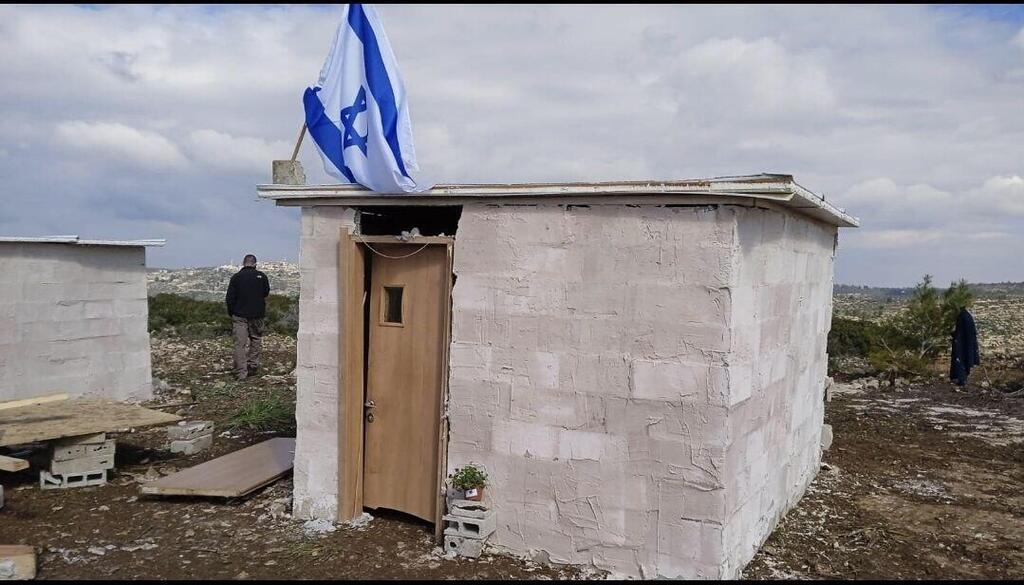 מאחז גופנה שבבנימין (צילום: תנועת נחלה) מאחז גופנה שבבנימין
