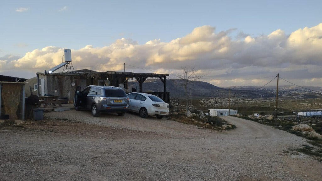 מאחז מלאכי השלום (צילום: אביתר קארו, tps) מאחז מלאכי השלום