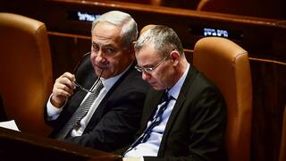בנימין נתניהו ויריב לוין
