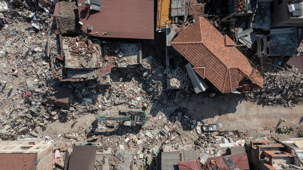 טורקיה הרס מחוז הטאי רעידת אדמה