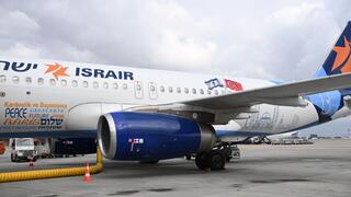 המטוס של חברת ישראייר שיבצע את טיסת הבכורה לאיסטנבול