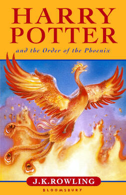כריכת הספר "הארי פוטר ומסדר עוף החול" במהדורה האנגלית