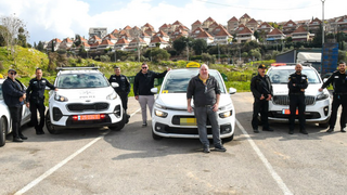 נהגי המוניות שעובדים בשיתוף עם המשטרה למיגור הפשיעה בעיר כרמיאל
