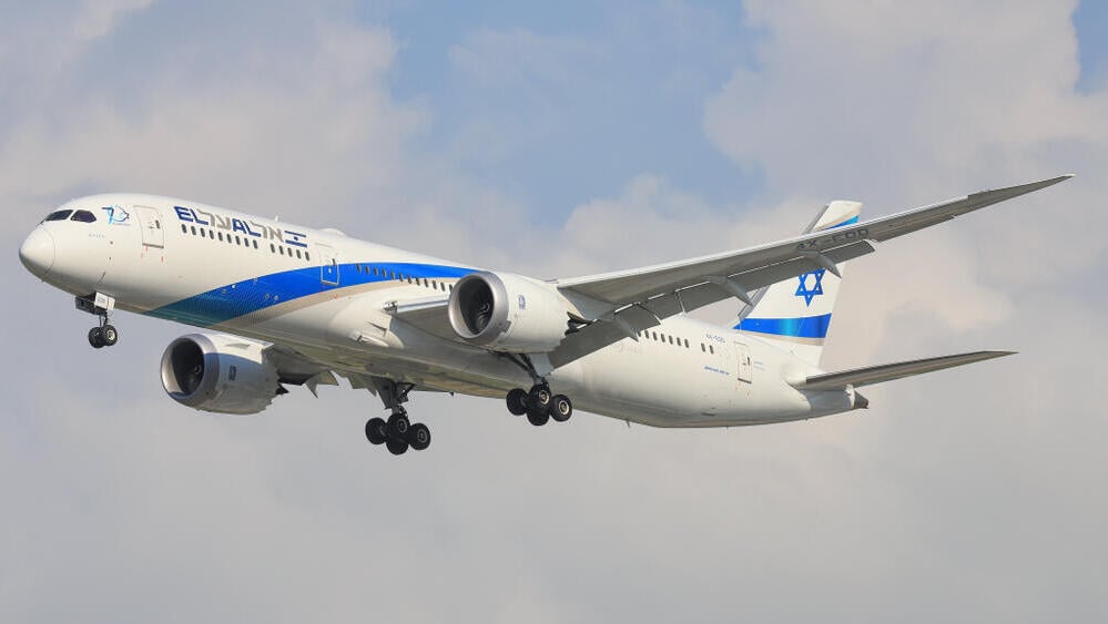 El-Al aircraft were among the 134,386 flights operating on the busiest day of the year (Photo: Shutterstock) מטוס דרימליינר של אל על