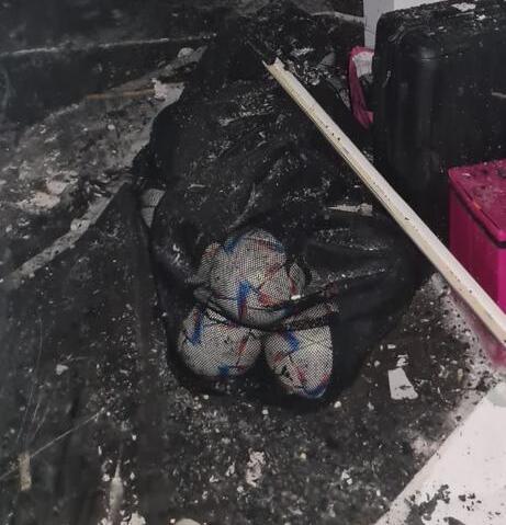 Incendie au complexe d'entraînement de l'Hapoël Tel-Aviv