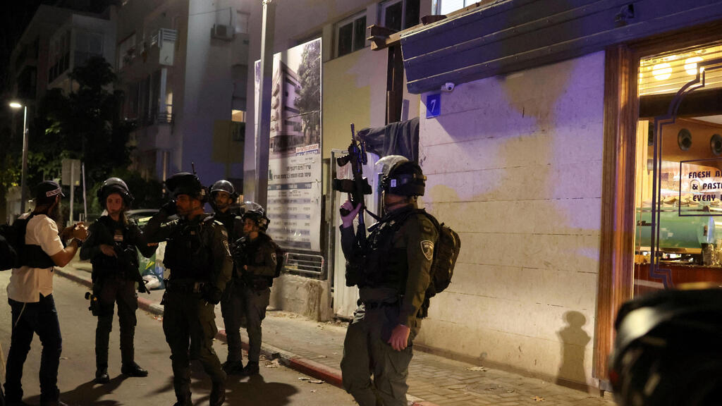 זירת הירי בתל אביב