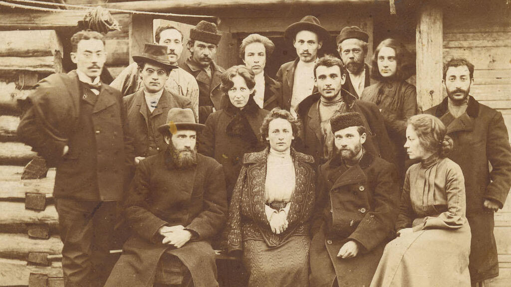 Jewish political exiles in Siberia in1904